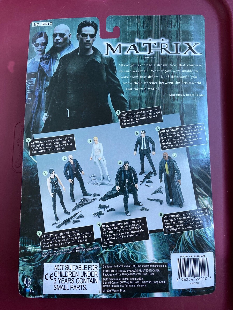 The Matrix Movie Film Series SWITCH Collectible Action Figure N2