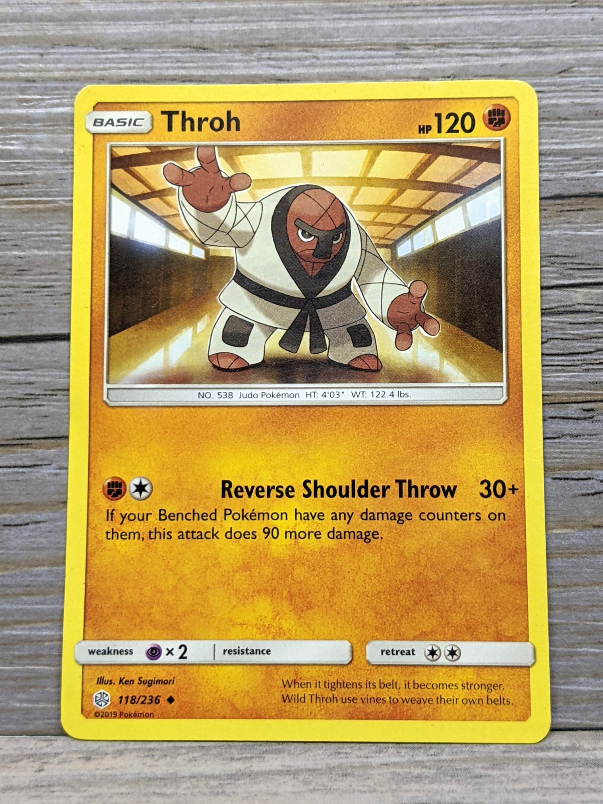 2019 Pokemon Throh (118/236) Cosmic Eclipse