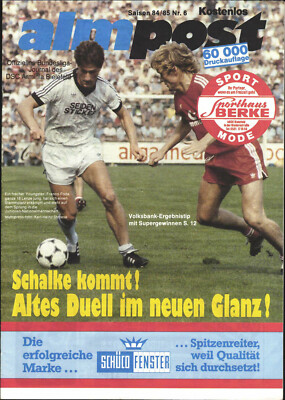 BL 84/85 Arminia Bielefeld-FC Schalke 04, 06.10.1984-Franco Foda