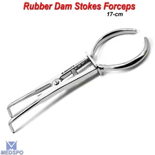 Dental Endodontic Rubber Dam Stokes Clamp Forceps Orthodontic Instruments Lab