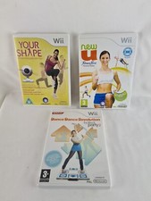 3 x Nintendo Wii - Your Shape + Fitness First + Dance Dance Revolution Hottest..