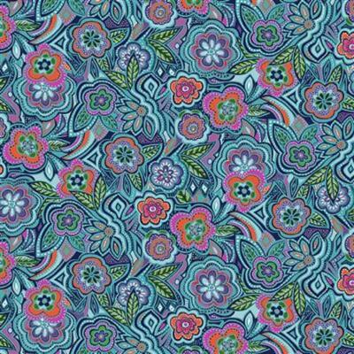 Laurel Burch ***FIESTA HORSES***  Light Teal - Y3412-103