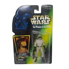 Kenner Star Wars Power Of The Force At-St Driver With Blaster Pistol 3.75 Green