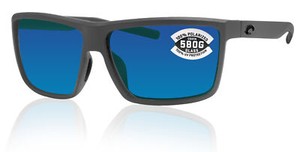 COSTA DEL MAR RINCONCITO MATTE GRAY BLUE MIRROR 580G POLARIZED 60mm  SUNGLASSES 97963819046 | eBay