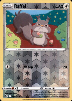 Pokemon 150/196 - Raffel - Reverse Holo - SWSH11 Verlorener Ursprung