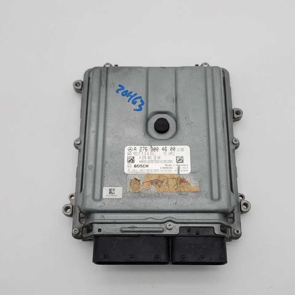 Módulo de controle de motor 2012 - 2015 Mercedes W212 E350 C300 GLK350 3.5L ECU ECM - Imagem 3 de 4