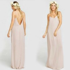 Stunning NWT Show Me Your Mumu Jolie Slip Dress Show Me The Ring Crisp Medium