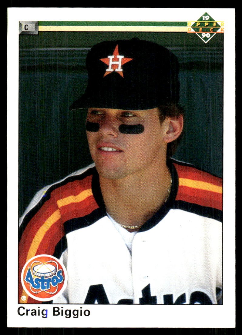 Craig Biggio 1990 Upper Deck #104 Astros FREE SHIPPING StackedPacks