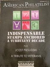 American Philatelist Magazine  2018,  November