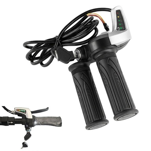 Replacement Throttle Urban Commuting E-bike Throttle Twist Accelerator - Zdjęcie 3 z 25