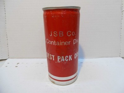 SCHLITZ 12 OZ CONTAINER DIV. TEST PACK CAN~RED (TALL CAN)