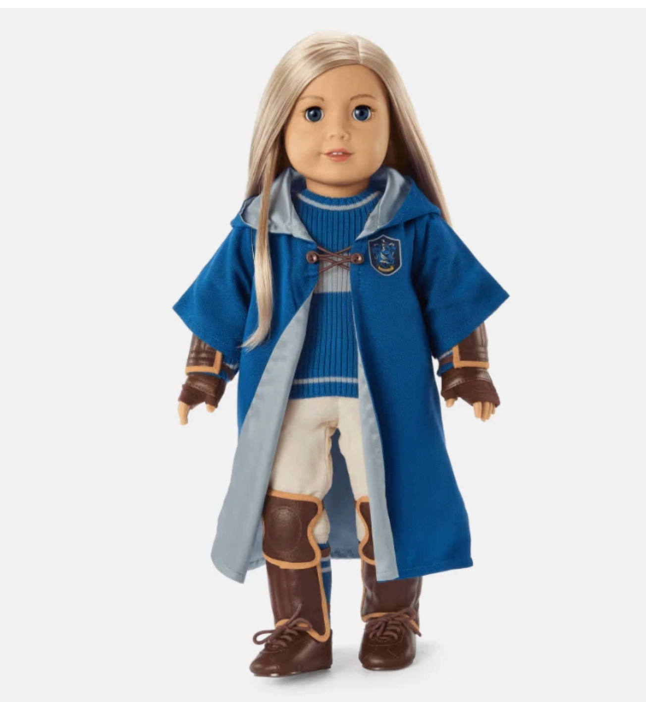 NUEVO American Girl Harry Potter Hogwarts UNIFORME DE QUIDDITCH GARRA para muñeca de 18"