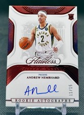 ANDREW NEMBHARD 2022-23 FLAWLESS ROOKIE RUBY PACERS RC AUTO # /15 🔥