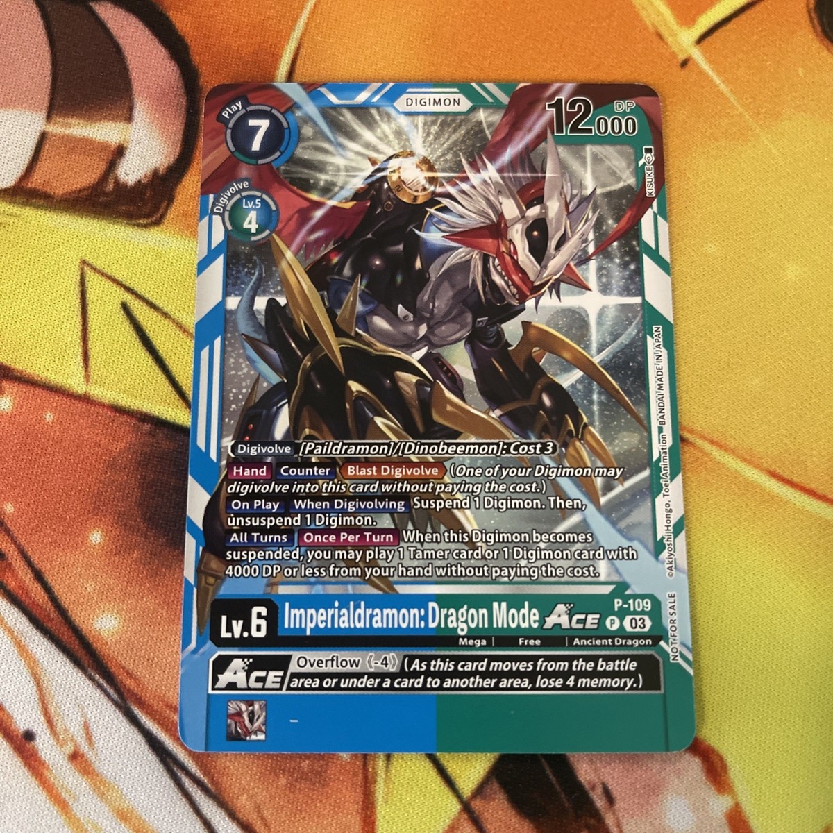 Imperialdramon: Dragon Mode ACE - P-109 NM - Digimon TCG