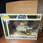Funko Pop! Vinyl Star Wars Luke Skywalker in T-47 Airspeeder 662 Amazon Excl
