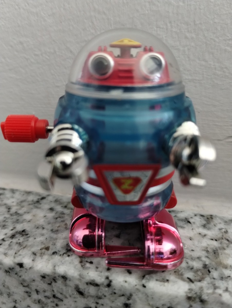 Z Wind Ups Neutron Robot Mini Windup Toy, 2000's ** | eBay