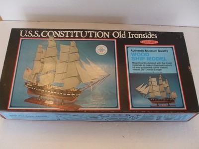 Scientific U.S.S. CONSTITUTION Old Ironside - Museum Quality Model Ship Kit #300