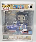 Funko Pop! One Piece Brook Shark Submerge NYCC 2025 Official Sticker w/Protector
