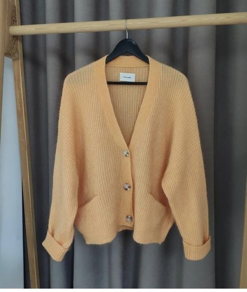 Women Holzweiler Sweater Peach Wool 38 / M / 46