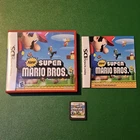 New Super Mario Bros. (Nintendo DS, 2006) Complete with Manual Red Case