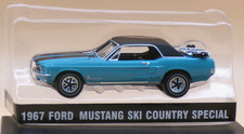 1967 Ford Mustang - SKI COUNTRY SPECIAL....Greenlight  Exclusive..1:64.pre-owned