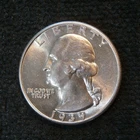 1939 WASHINGTON QUARTER BU