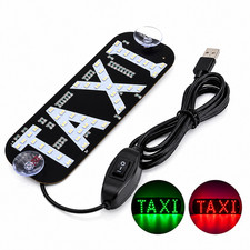 Led Taxi Light Sign With Suction Cups Dual Color Changing Lights Led Taxi Light Sign With Suction Cups Dual Color Changing Lights
