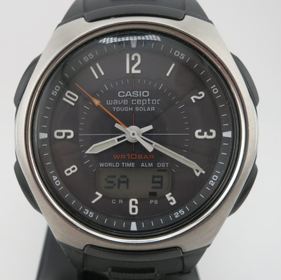 Casio Wave Ceptor Tough Solar Analog + Digital Watch - WVA-430J / WVA430J-1A