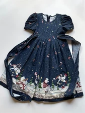 Daisy Kingdom "Peppermint Bites" Dress with Petticoat Crinoline Sz 5 Jacket 2 PC