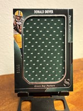 2025 Panini Silhouette Donald Driver Jumbo Memorabilia Patch /99 SP Packers