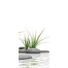Schulte ExpressPlus Decodesign Duschr&uuml;ckwand Foto Zen Steine+Gras 2100x900 mm