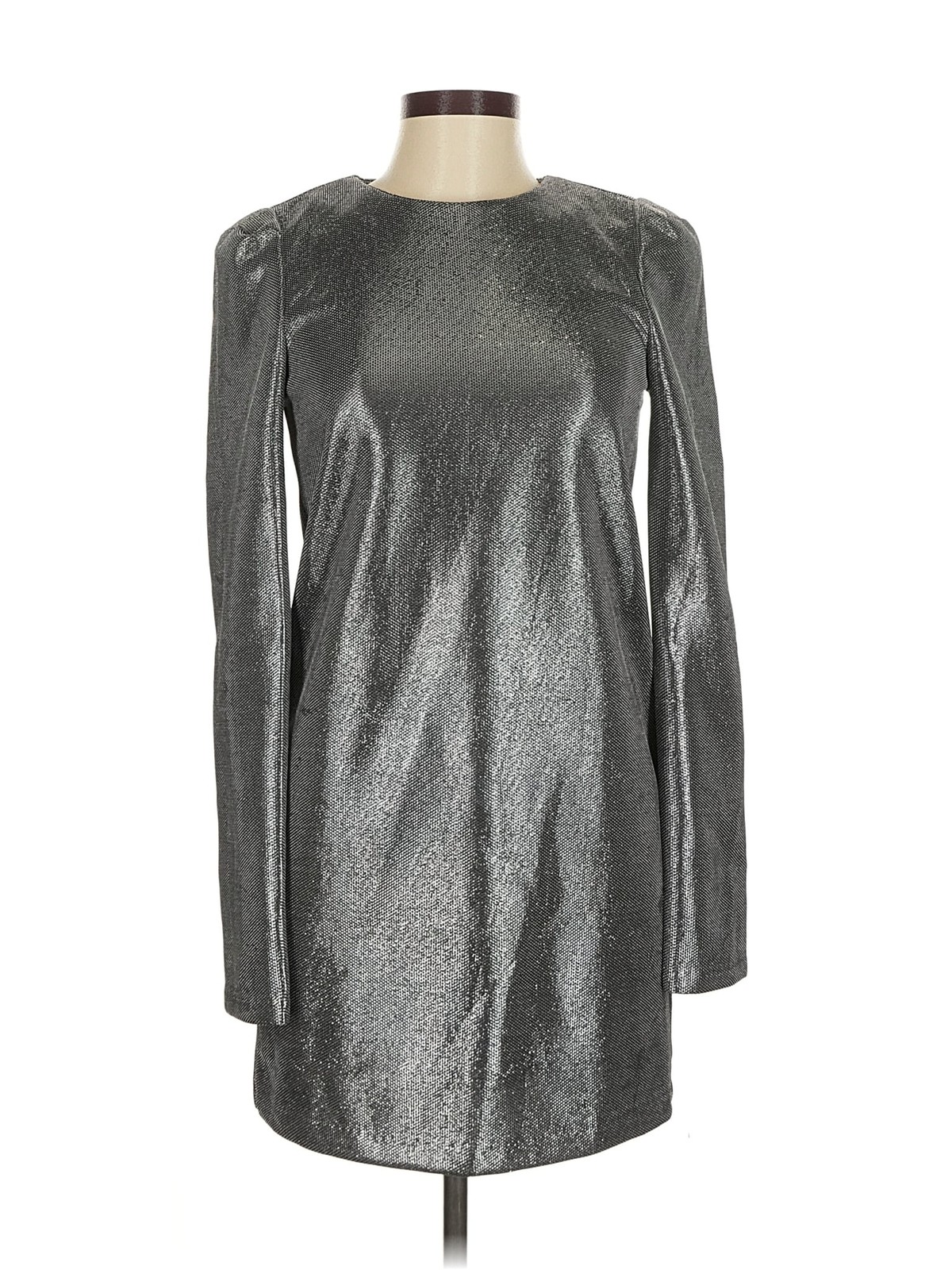 H&M Women Silver Cocktail Dress 6