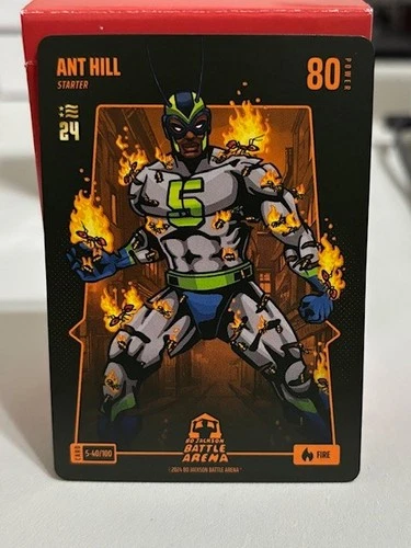 2024 NSCC Bo Jackson Battle Arena ANT HILL FIRE S-40/100 ANTHONY EDWARDS