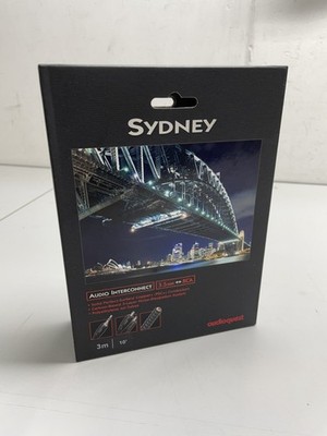 AudioQuest Sydney 3.5mm Mini - 2 Male RCA Analog Audio Interconnect Cable 3m/10'