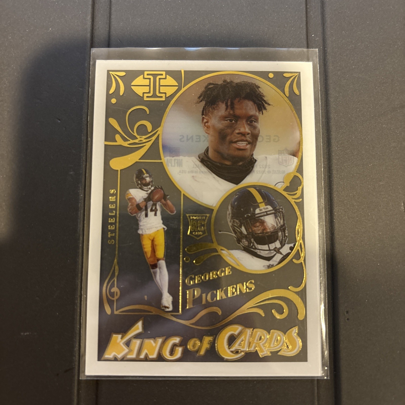2022 Panini Illusions - King of Cards George Pickens #KC-19 (RC)