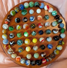 Estate Sale Find- Vintage Glass Marble Lot Of 72, CAC,Akro,Master,Vitro,Peltier