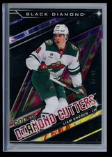 2024-25 Upper Deck Black Diamond Rookie Cutters Liam Ohgren Rookie 84/99 #RDC-LO