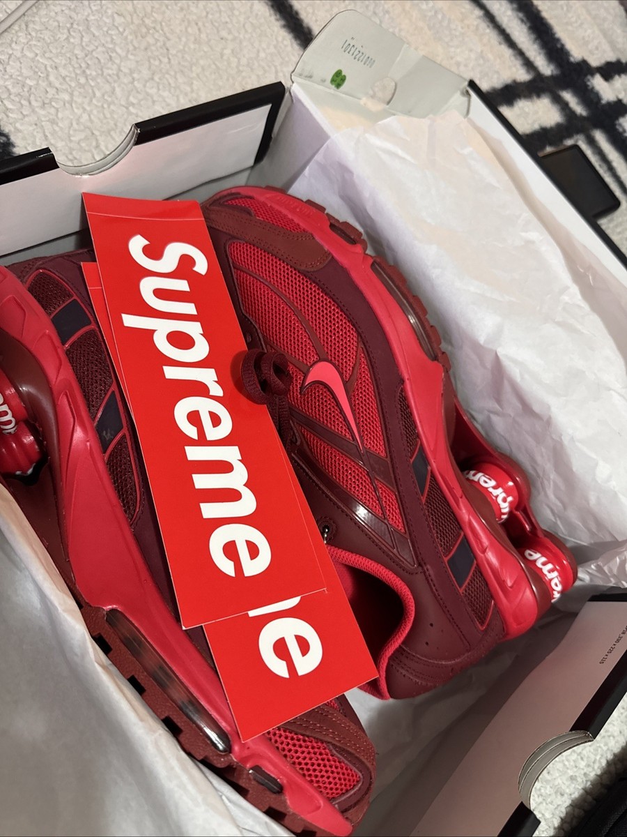 Nike Supreme Shox Ride 2 Speed Red DN1615-600 Men's Low Top