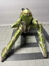 Russ Satin Sophisticates Frog Plush Ballerina Girl
