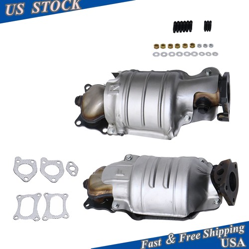 Front& Rear Catalytic Converter for Honda Accord 2008-2017 Odyssey Acura MDX