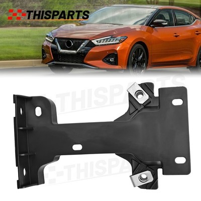 For 16-23 Nissan Maxima Front Lower Bumper Retainer Bracket Brace OE Style Black