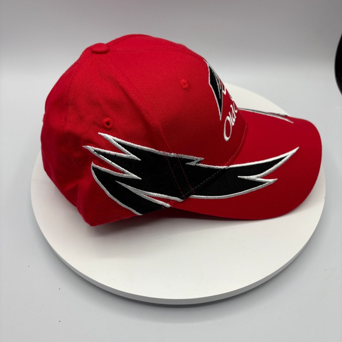 Old Spice #47 NASCAR Hat Cal Naughton Jr Talladega Nights Red | eBay
