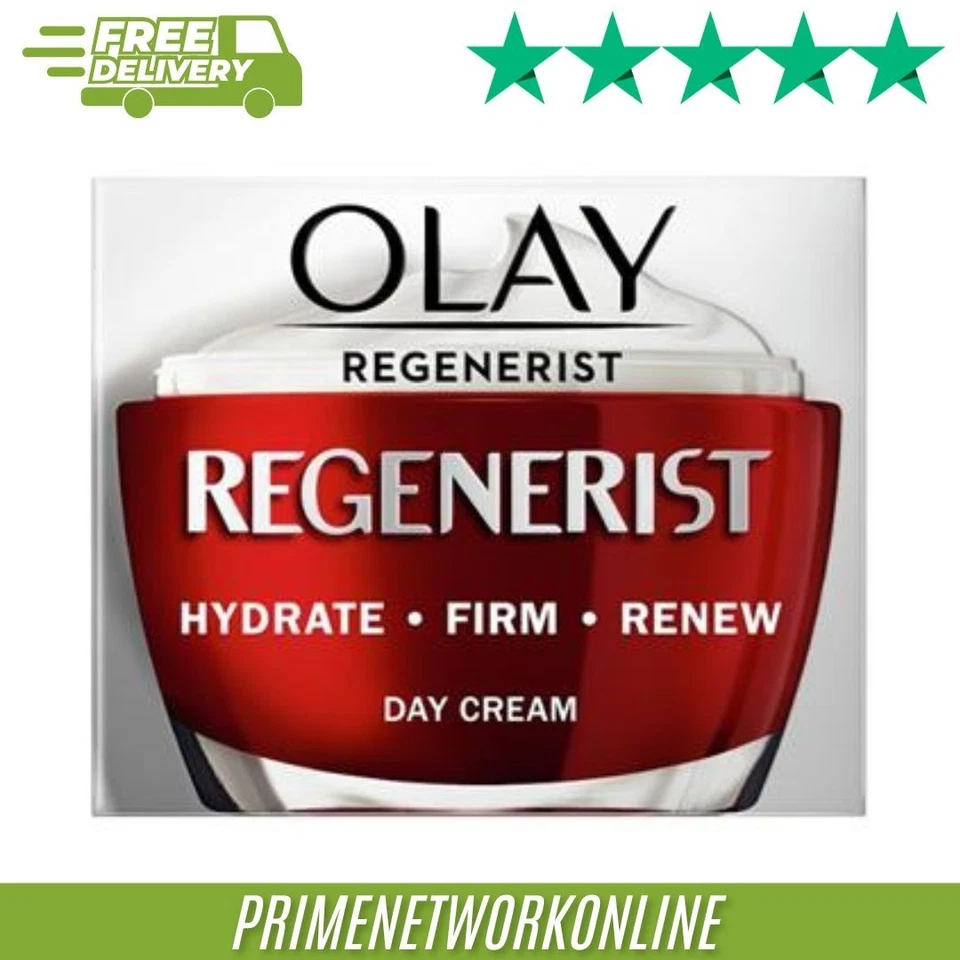 OLAY Regenerist Daily 3 Point Cream 50ml Hydrate | Firm | Renew ⭐⭐⭐⭐⭐