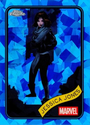 Topps Chrome Marvel Sapphire 2025 | Jessica Jones | 69