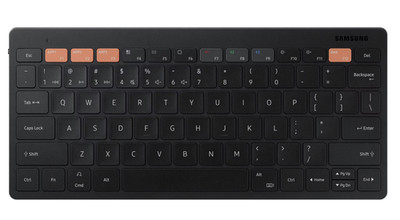 Samsung Smart Keyboard Trio 500 Schwarz   Bluetooth, 3 Geräte, kompakt QWERTZ