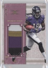 2015 Topps Definitive Collection Purple 10/10 Breshad Perriman Jumbo Patch 0f8