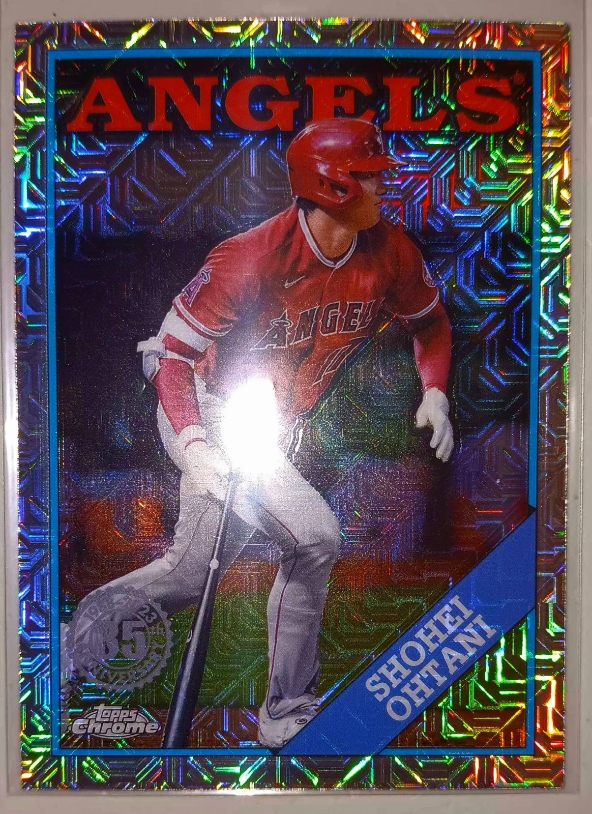 2023 Topps Series 2 - 1988 Topps Chrome Silver Pack Mojo Shohei Ohtani #2T88C-25