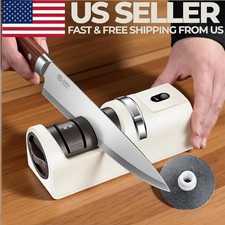 USB Rechargeable Cordless Electric Knife Shar...