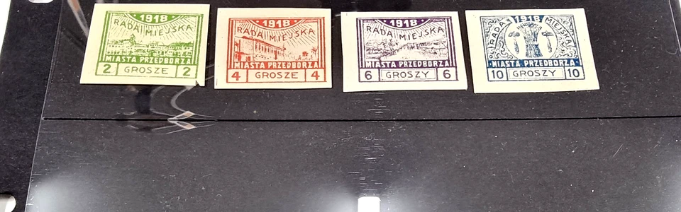 Extremely Rare Polish Local Stamps Issued 1916 to 1918, Mint/Used/Perf/Imperf - Image 4 of 4