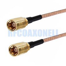 SMB Female to SMB Female Jack Straight Connector RF Pigtail RG316 Coaxial Cable